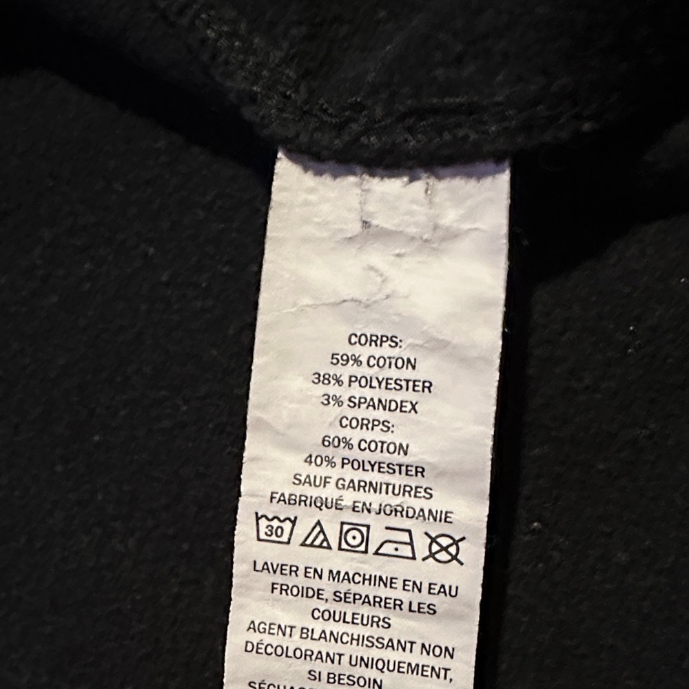 Women's L.L.Bean Cozy Mixed-Knit Pullover xs sweater Black - Picture 6 of 6